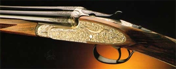 ¿Cuáles son las características distintivas de las escopetas paralelas de lujo?