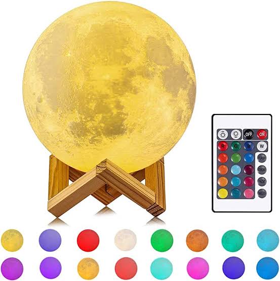 La belleza única de las lámparas luna personalizadas