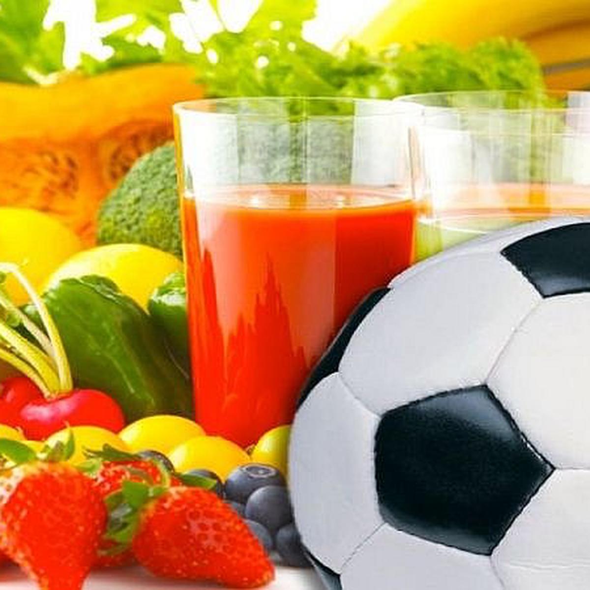Recomendaciones nutricionales para los futbolistas